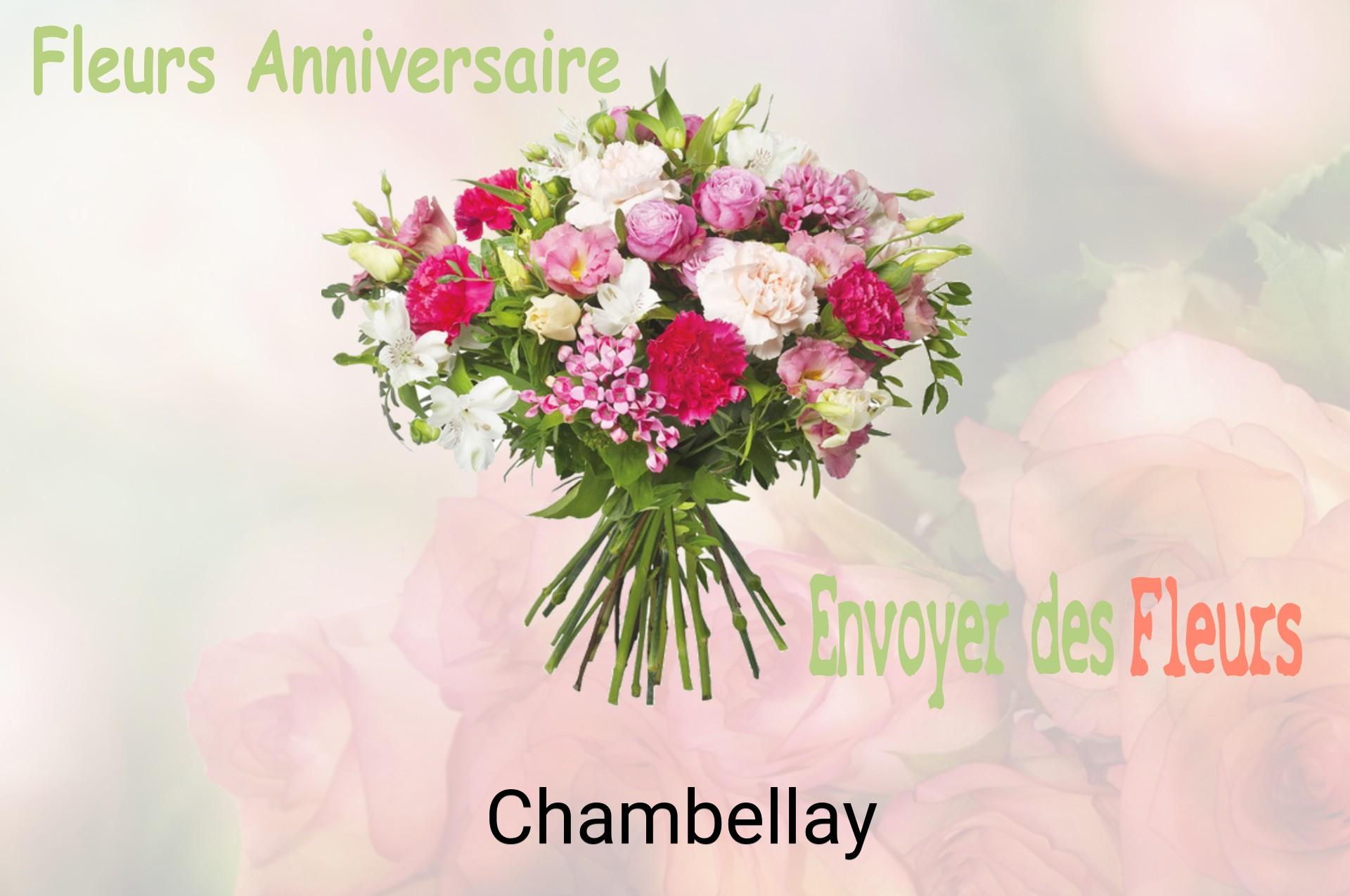 Bouquet de fleurs d’anniversaire livré à Chambellay